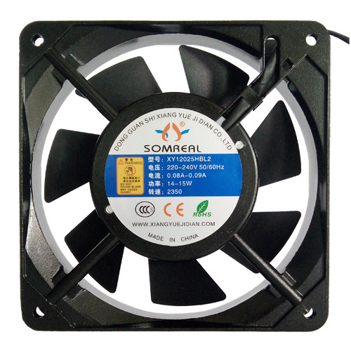 XY12025HBL七葉 大芯 110V220V380V高端AC散熱風(fēng)扇